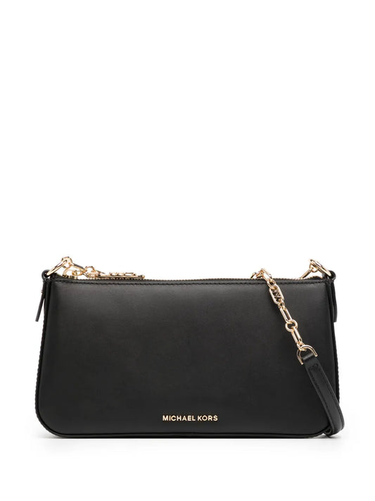 Michael Kors Medium Empire Leather Shoulder Bag — Same as shown — Size One Size — Front View