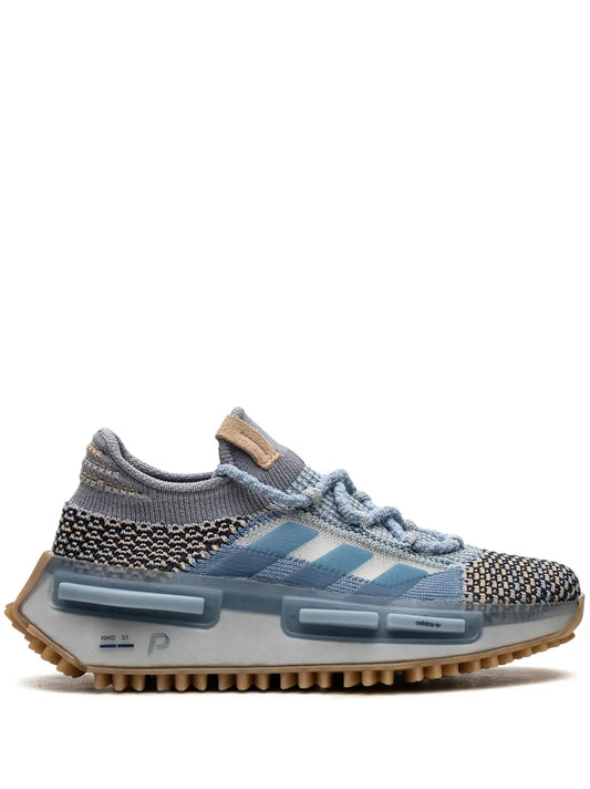 adidas Nmd S1 Philllllthy Sneakers — Blue — Size US M 4.5 - US W 6 — Front View