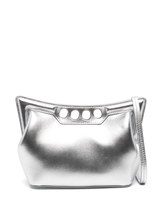 Alexander Mcqueen Mini The Peak Shoulder Bag — Same as shown — Size One Size — Front View