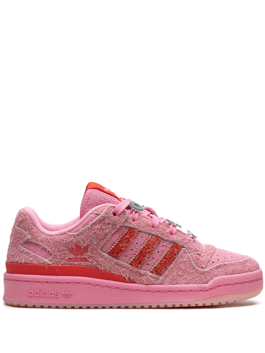 adidas Forum Low The Grinch - Cindy Lou Who Sneakers — Pink — Size US M 8.5 - US W 10 — Front View