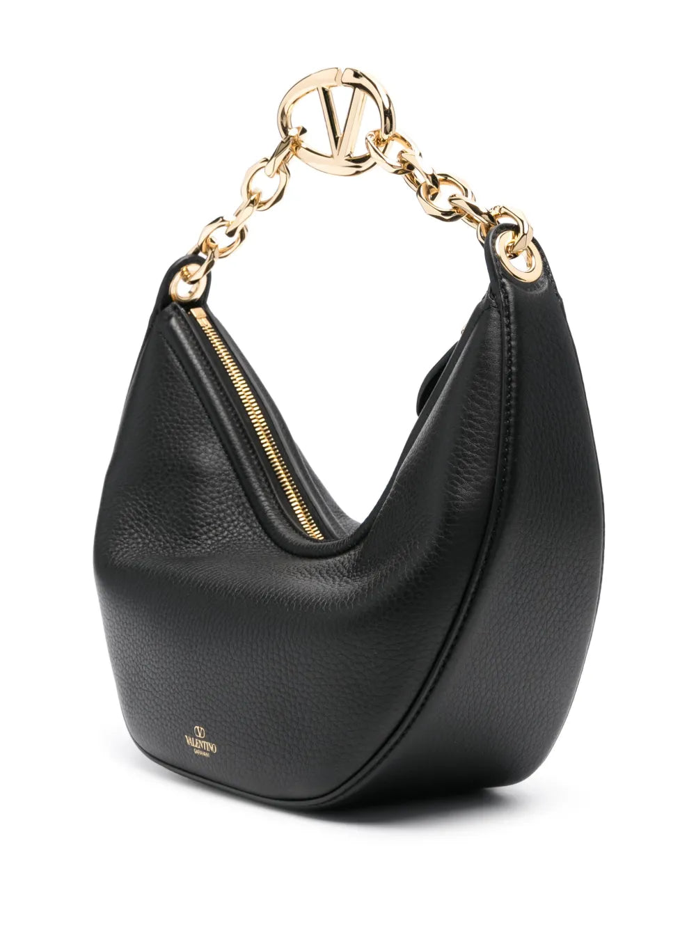 Valentino Garavani Small Vlogo Leather Bag — Same as shown — Size One Size — Back View