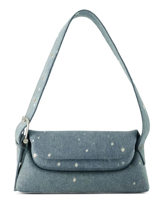 Osoi Folder Brot Denim Shoulder Bag — Same as shown — Size One Size — Front View