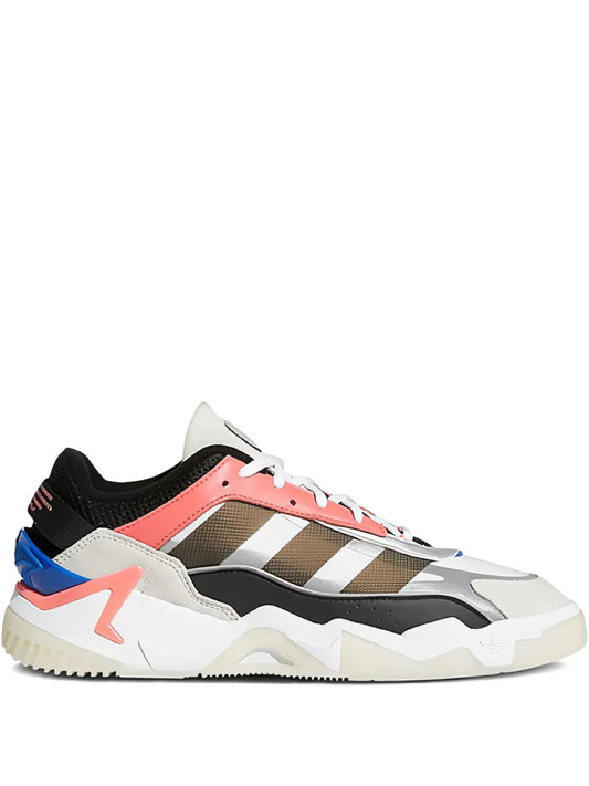 adidas Niteball 2 Semi Turbo Sneakers — White — Size US M 3.5 - US W 5 — Front View