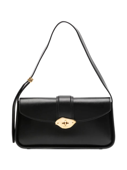 Mulberry Small Lana Leather Shoulder Bag — Same as shown — Size One Size — Front View