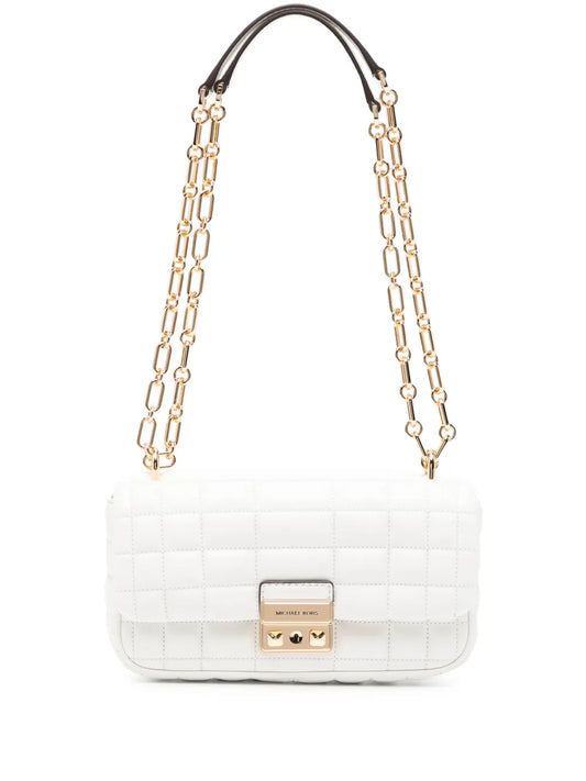 Michael Kors Small Tribeca Quilted Shoulder Bag — Same as shown — Size One Size — Front View