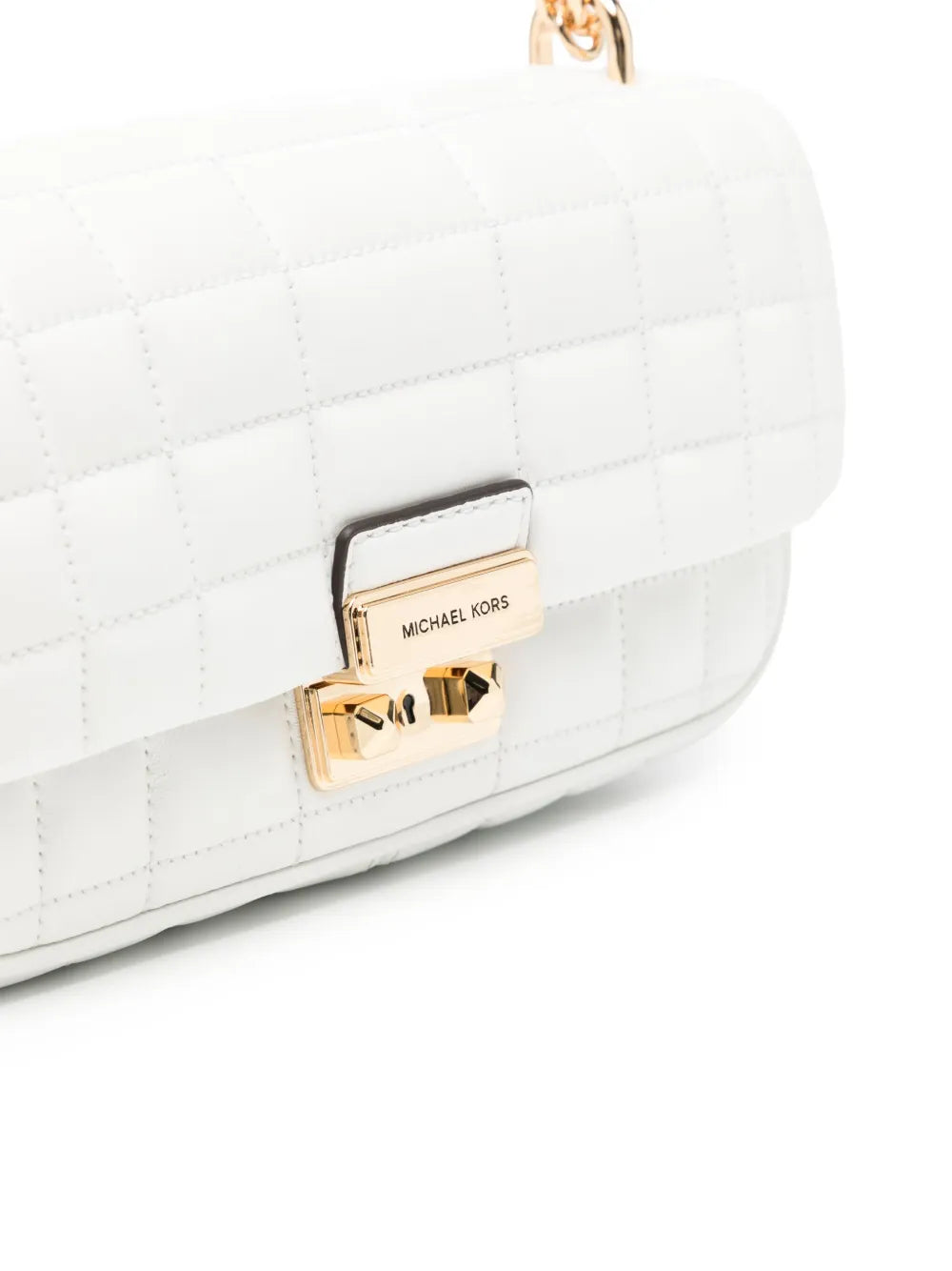Michael Kors Small Tribeca Quilted Shoulder Bag — Same as shown — Size One Size — Top View