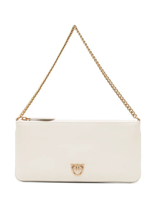Pinko Flat Classic Love Simply Shoulder Bag — Same as shown — Size One Size — Front View