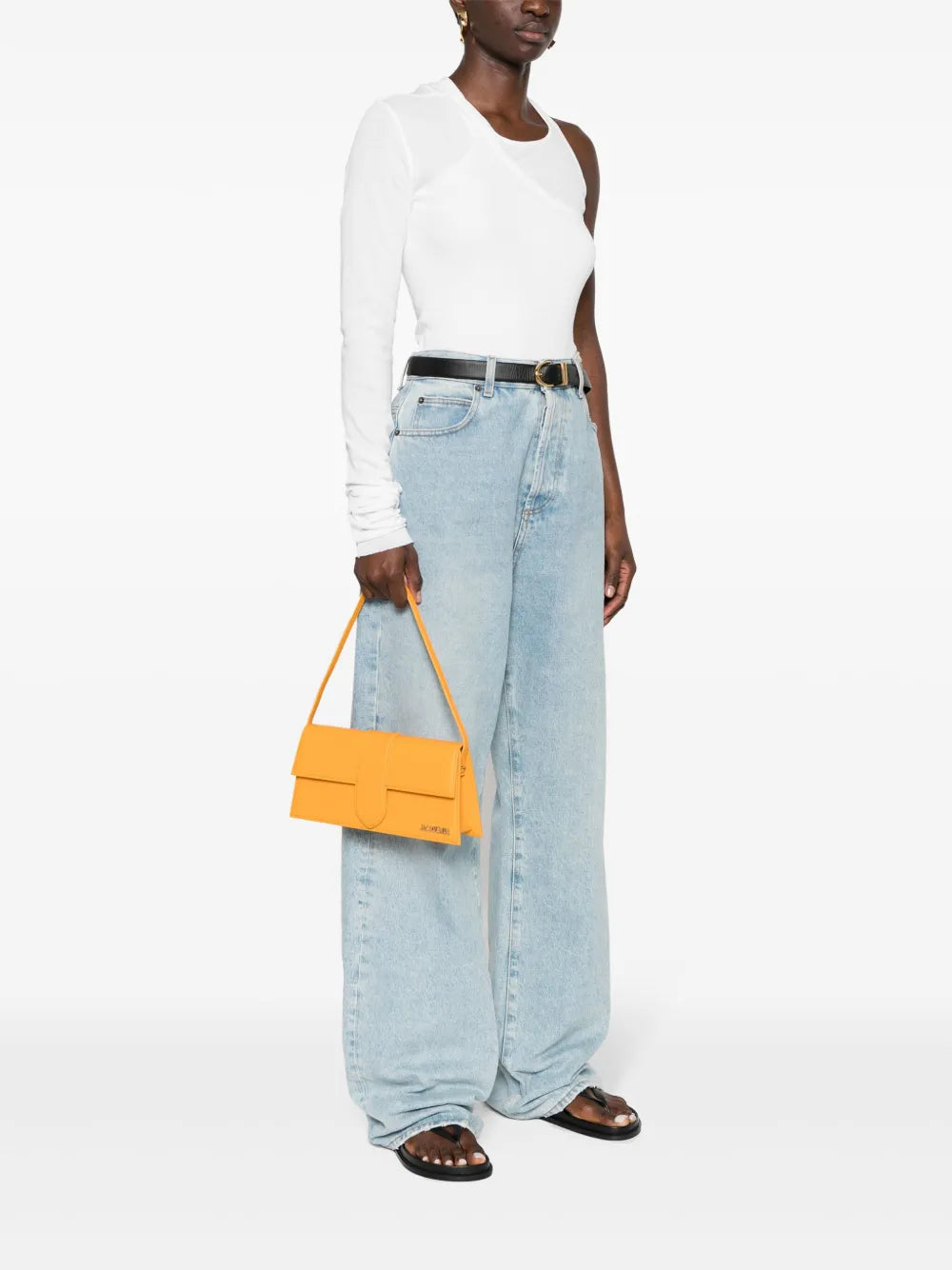 Jacquemus Le Bambino Long Shoulder Bag — Same as shown — Size One Size — Side View