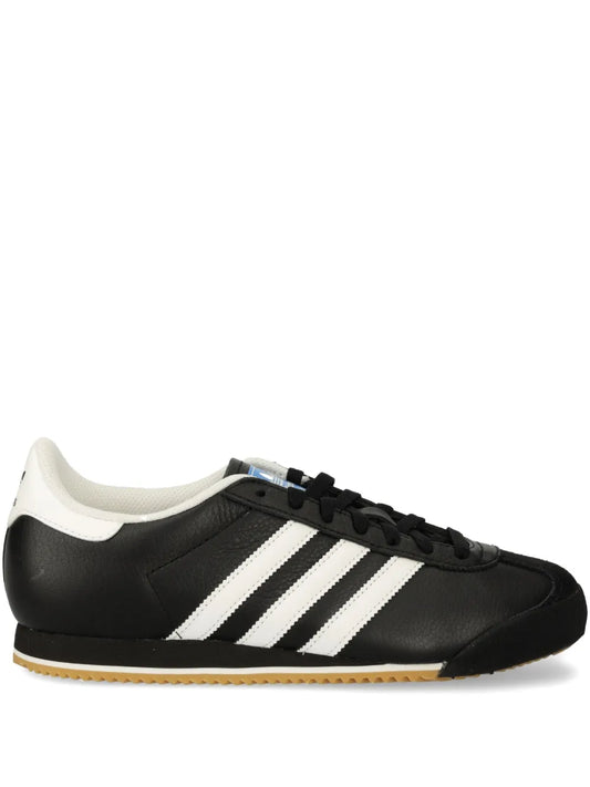 adidas Kick 74 Sneakers — Black — Size US M 10 - US W 11.5 — Front View