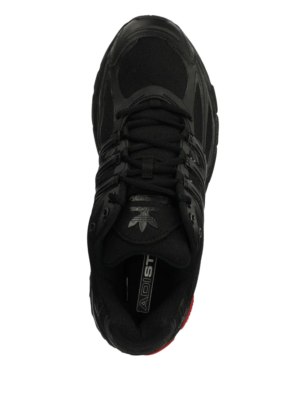 adidas Adistar Cushion Sneakers — Black — Size US M 4.5 - US W 6 — Top View