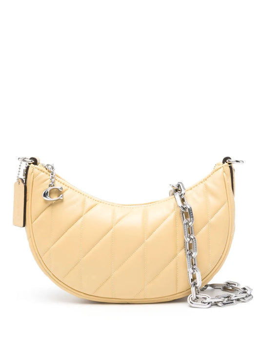 Coach Mira Quilted Leather Shoulder Bag — Same as shown — Size One Size — Front View