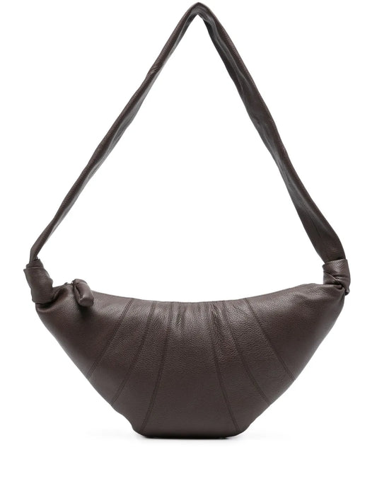 Lemaire Medium Croissant Leather Bag — Same as shown — Size One Size — Front View