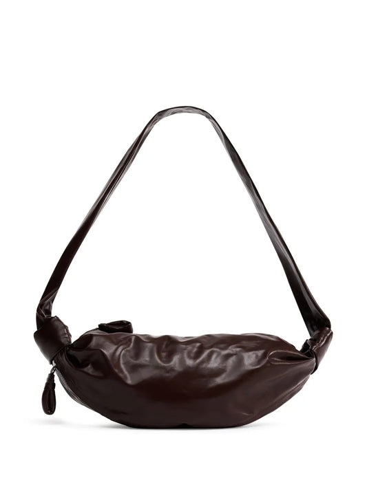 Lemaire Small Soft Croissant Shoulder Bag — Same as shown — Size One Size — Front View