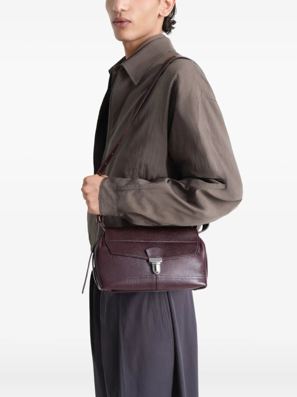 Lemaire Small Gear Shoulder Bag — Same as shown — Size One Size — Back View