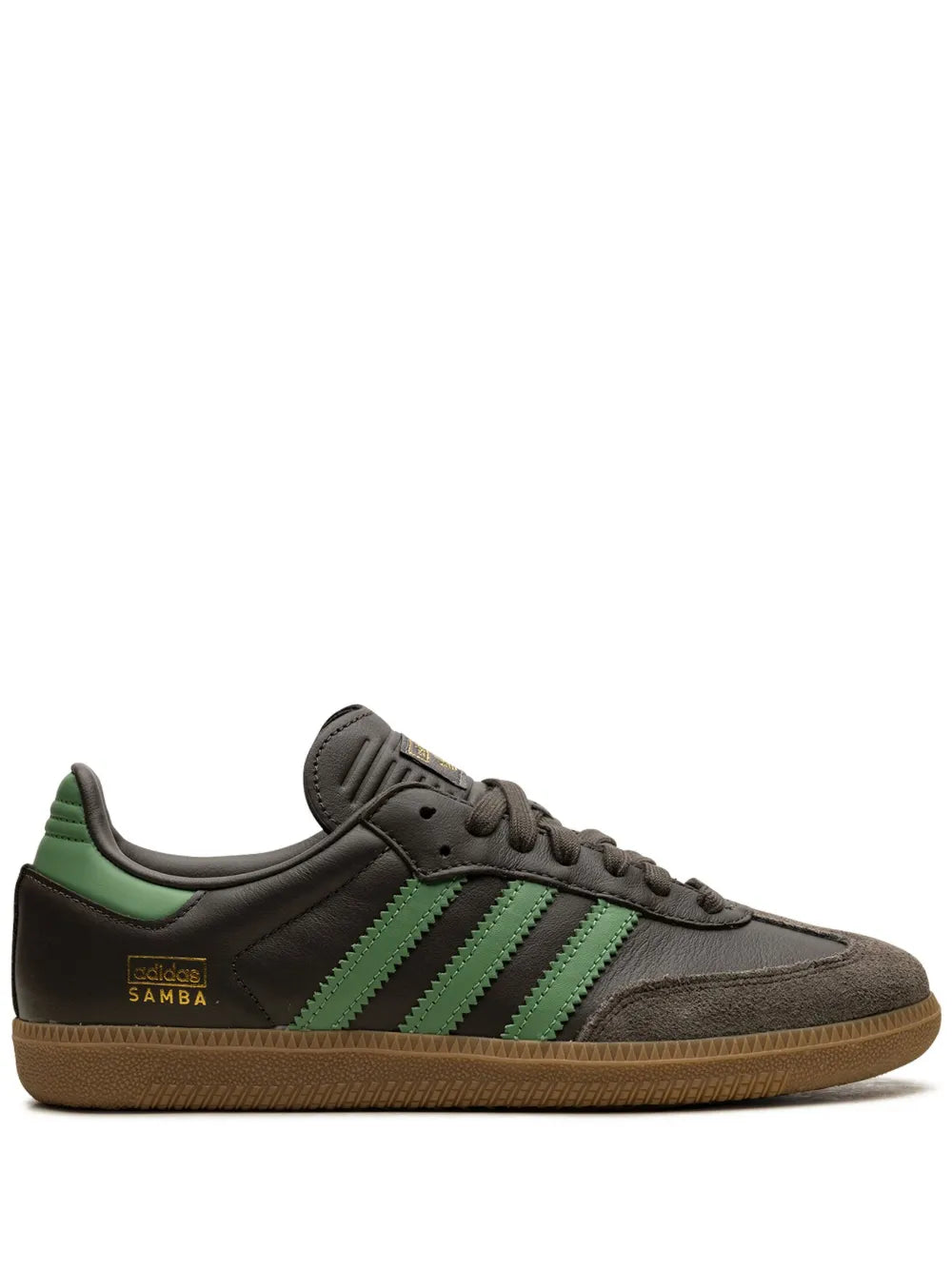 adidas 5 Green And Brown Sneakers — Brown — Size US M 10 - US W 11.5 — Front View