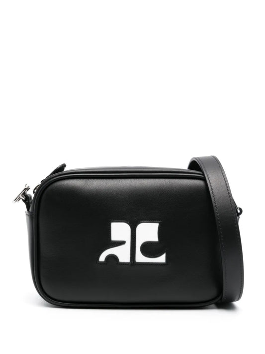 Courreges Reedition Leather Camera Bag — Same as shown — Size One Size — Front View