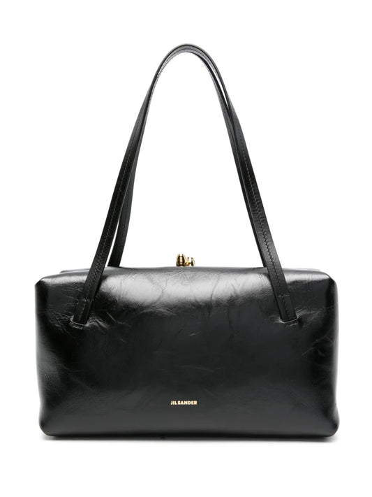 Jil Sander Small Goji Leather Shoulder Bag — Same as shown — Size One Size — Front View