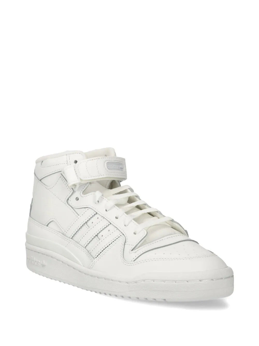 adidas Forum Mid Sneakers — White — Size US M 10.5 - US W 12 — Side View