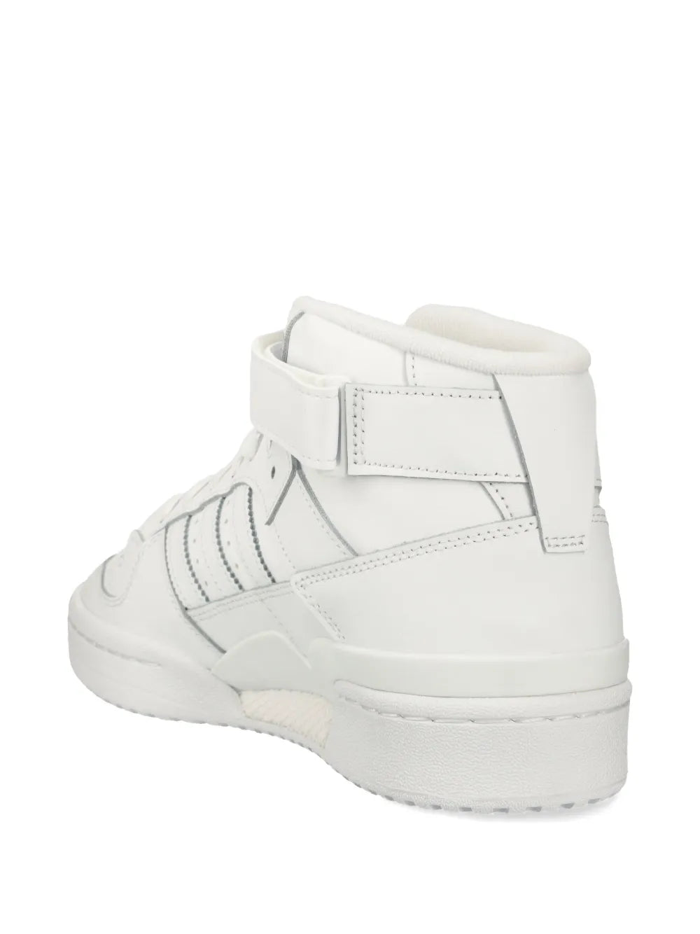 adidas Forum Mid Sneakers — White — Size US M 10.5 - US W 12 — Back View