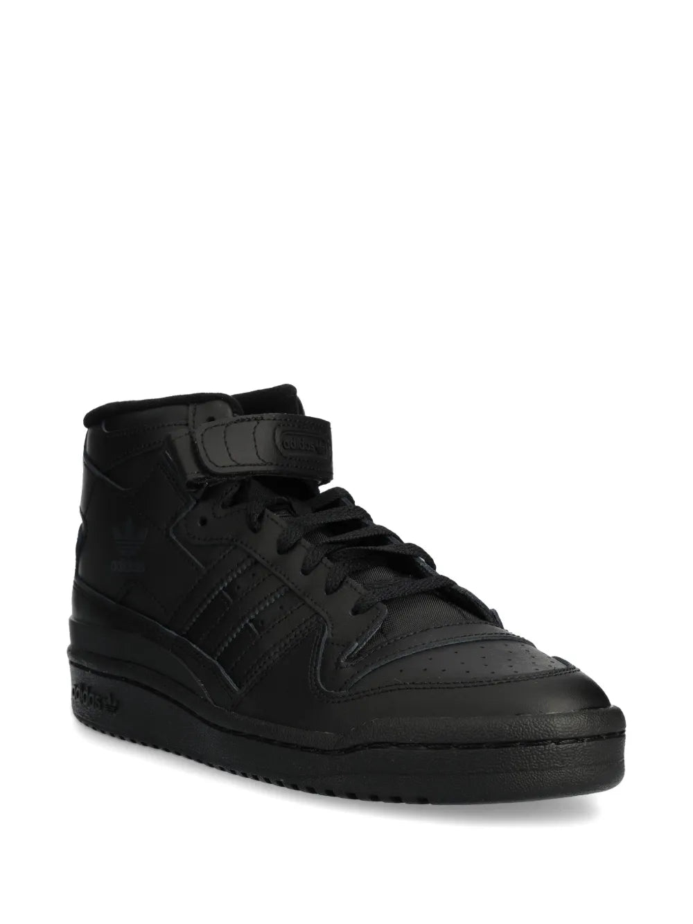 adidas Forum Mid Sneakers — Black — Size US M 10.5 - US W 12 — Side View