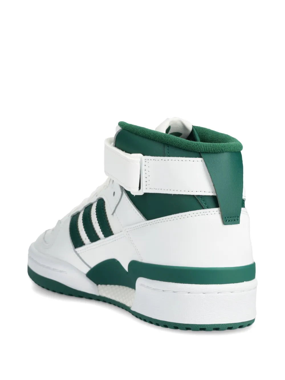 adidas Forum Mid Sneakers — White — Size US M 9.5 - US W 11 — Back View