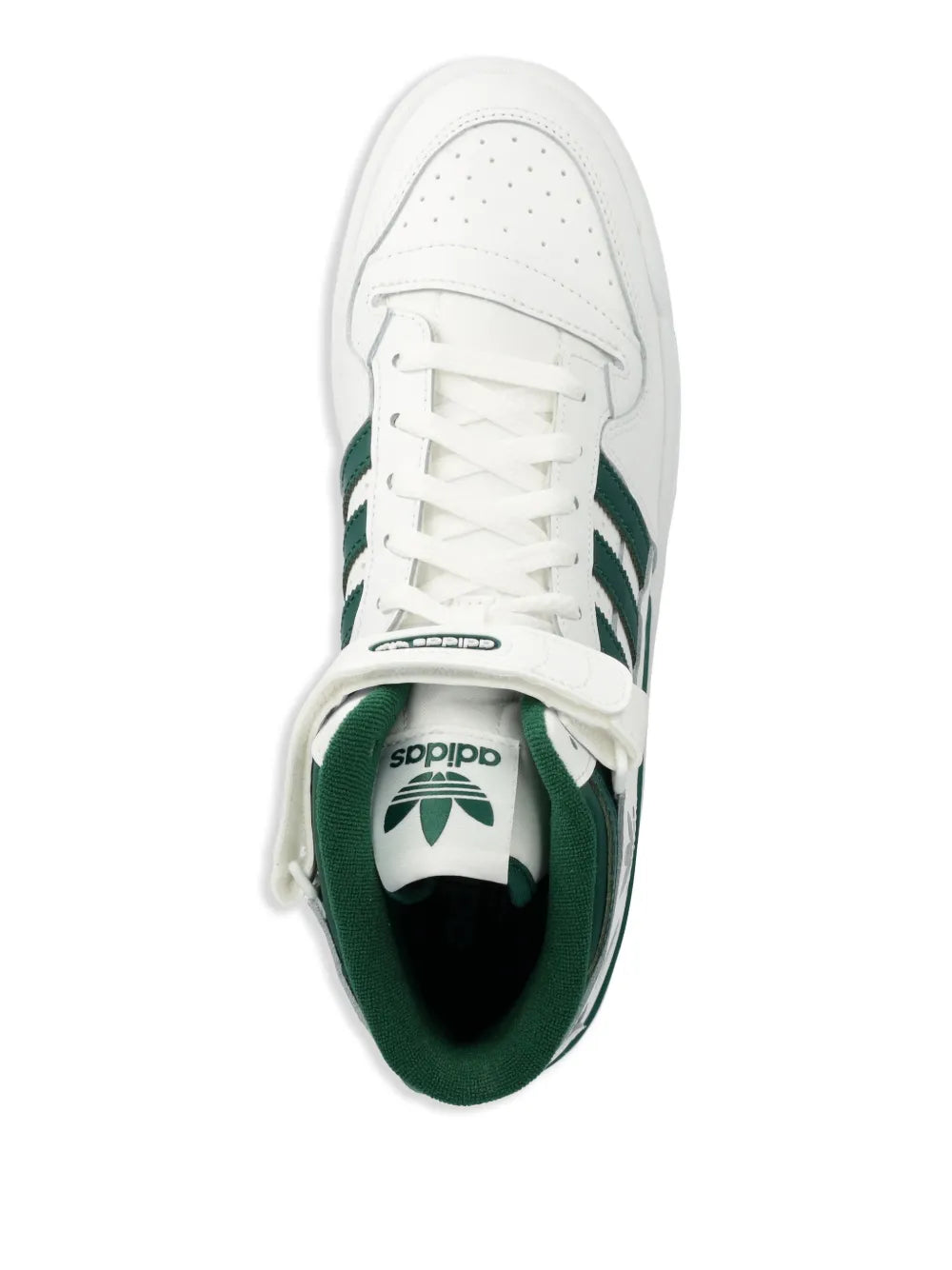 adidas Forum Mid Sneakers — White — Size US M 9.5 - US W 11 — Top View