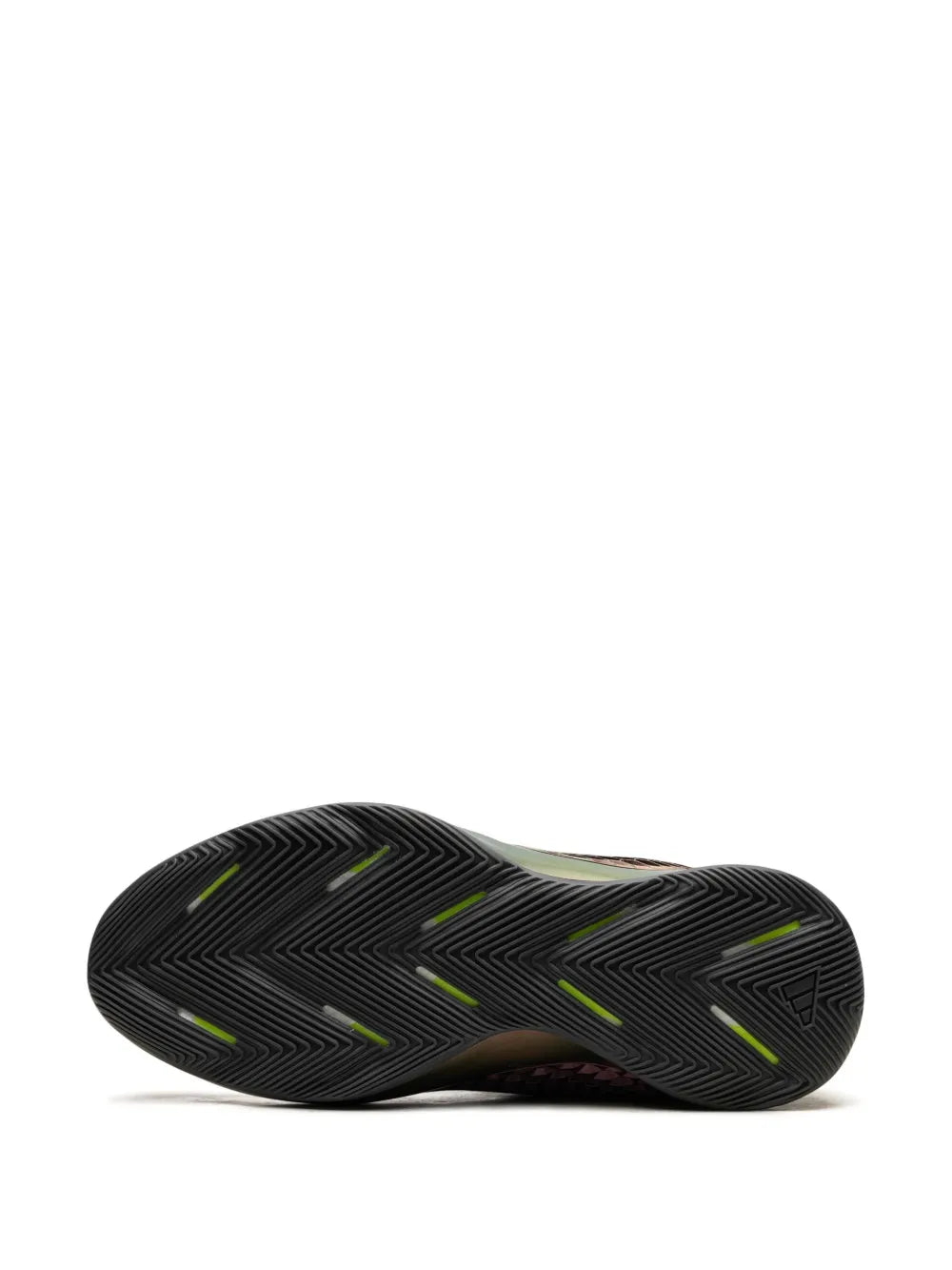 adidas Ae1 All-Star Sneakers — Burgundy/Black/Lime Green — Size US M 7 - US W 8.5 — Top View