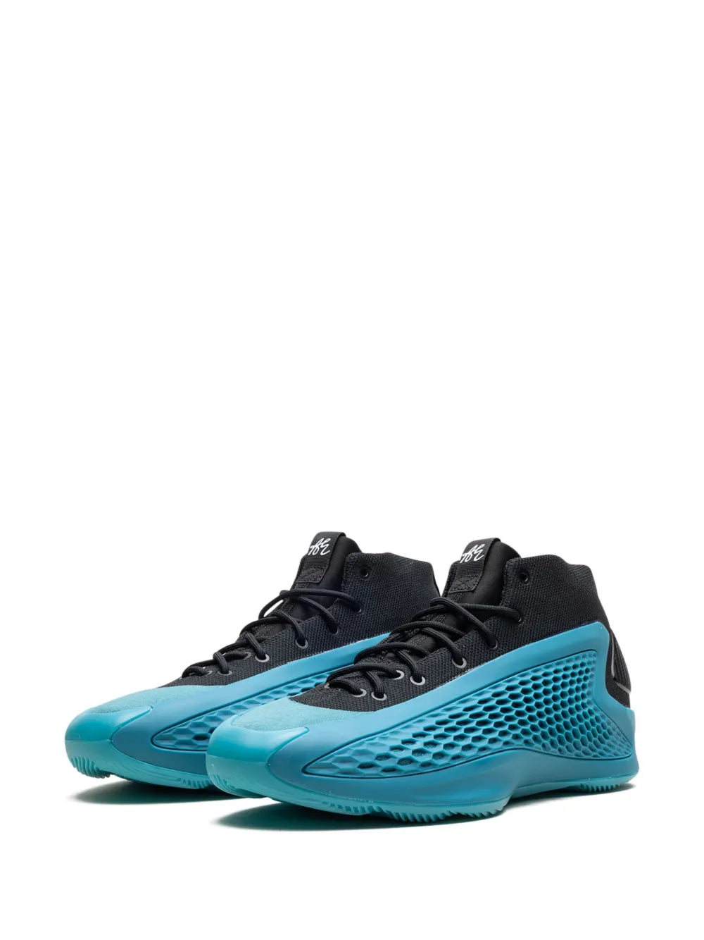 adidas A.E. 1 Low Lace-Up Sneakers — Teal Blue/Black — Size US M 10 - US W 11.5 — Detail View