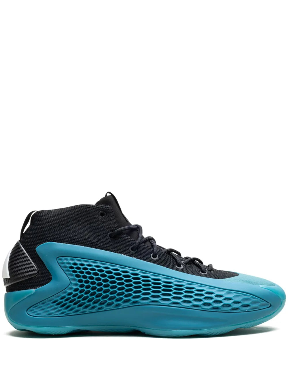 adidas A.E. 1 Low Lace-Up Sneakers — Teal Blue/Black — Size US M 10 - US W 11.5 — Front View