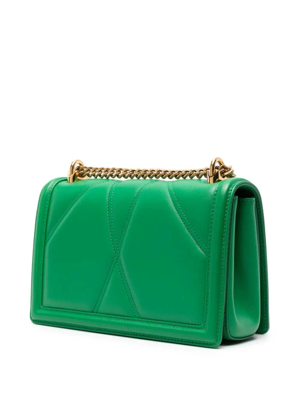 Dolce Gabbana Medium Devotion Quilted Shoulder Bag — Same as shown — Size One Size — Back View