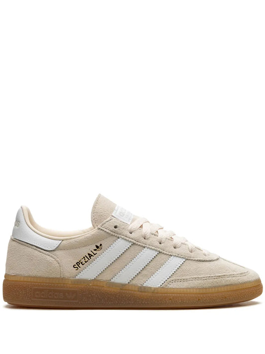 adidas Handball Spezial Wonder White Sneakers — Light Beige — Size US M 9 - US W 10.5 — Front View