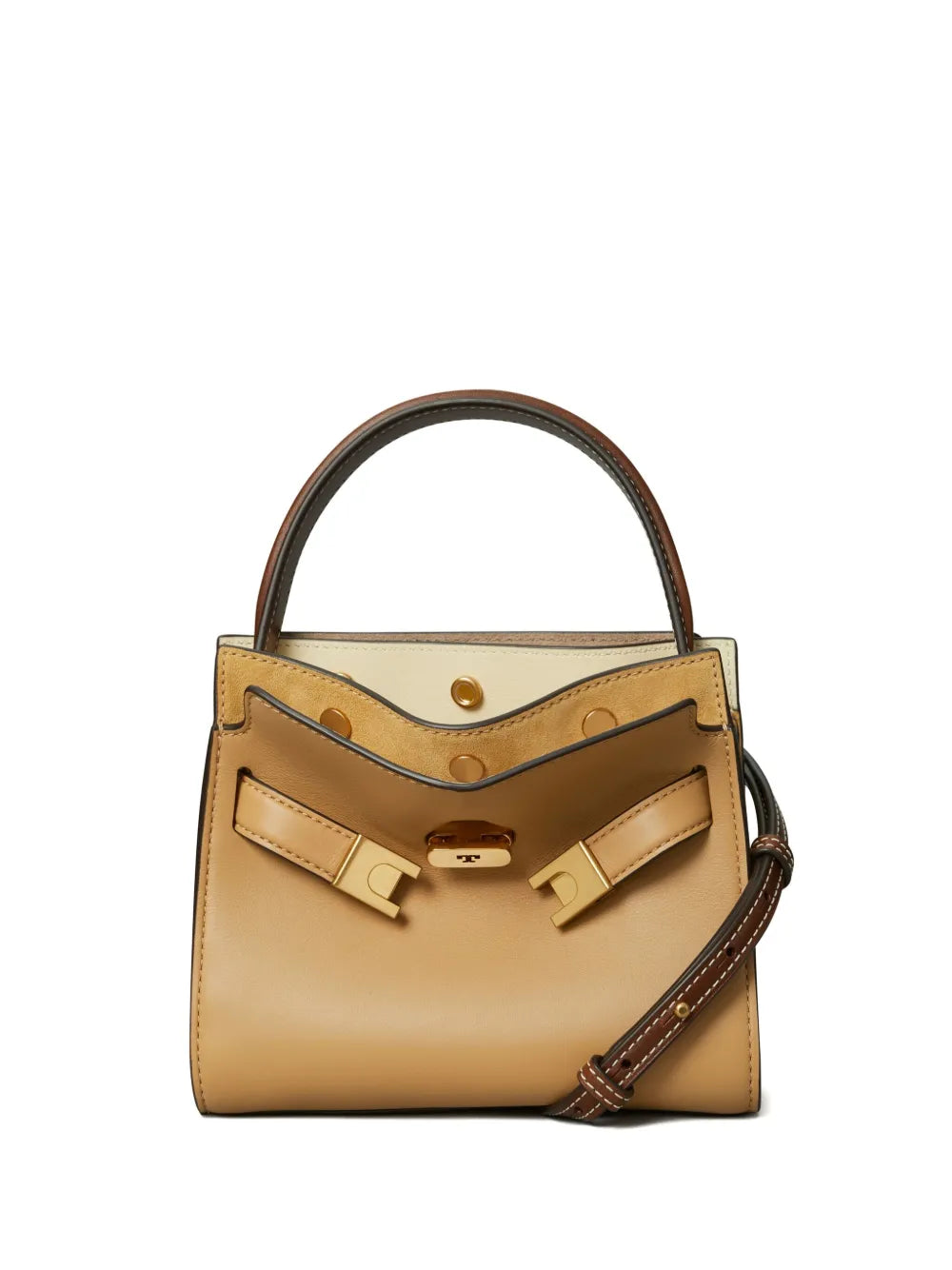 Tory Burch Small Lee Radziwill Tote Bag — Same as shown — Size One Size — Front View