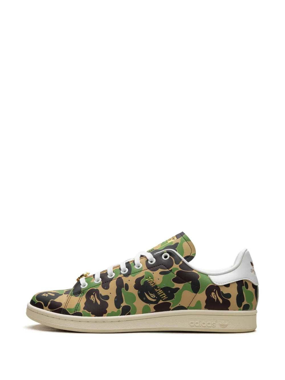 adidas Stan Smith A Bathing Ape - Abc Camo Sneakers — Multicolour — Size US M 8 - US W 9.5 — Lifestyle View