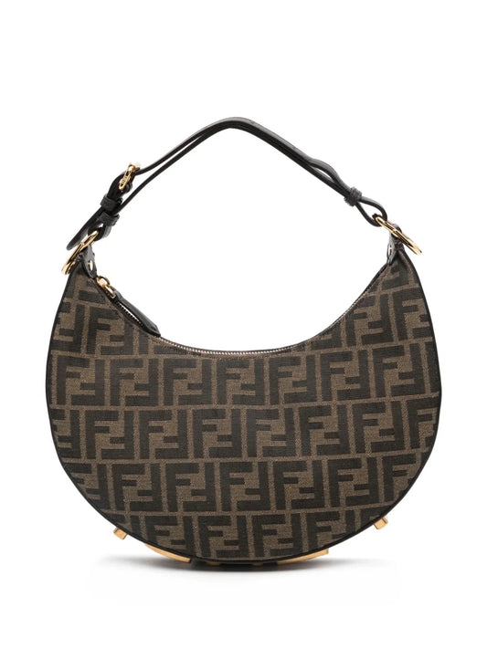 Fendi Small Fendigraphy Shoulder Bag — Same as shown — Size One Size — Front View