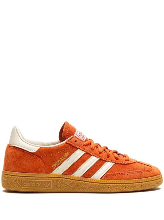 adidas Handball Spezial Preloved Red/Cream White Sneakers — Burnt Orange/Cream White — Size US M 9.5 - US W 11 — Front View