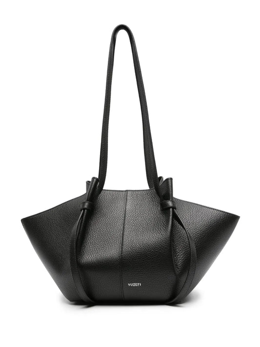 Yuzefi Mochi Leather Tote Bag — Same as shown — Size One Size — Front View