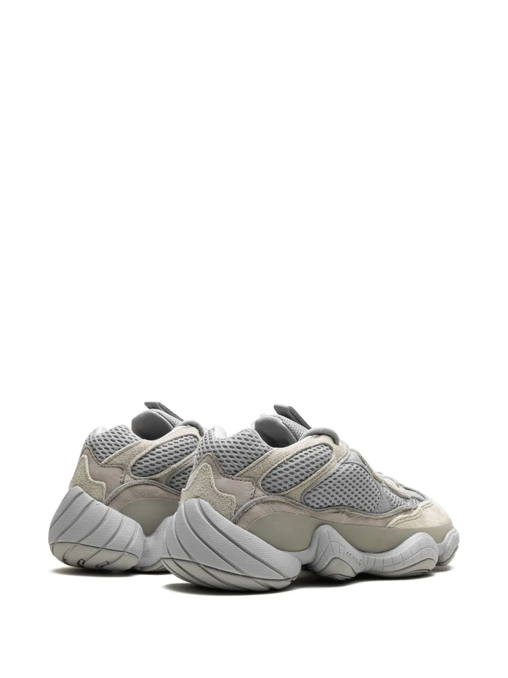 adidas Yeezy 500 Stone Salt Sneakers — Grey — Size US M 8 - US W 9.5 — Top View