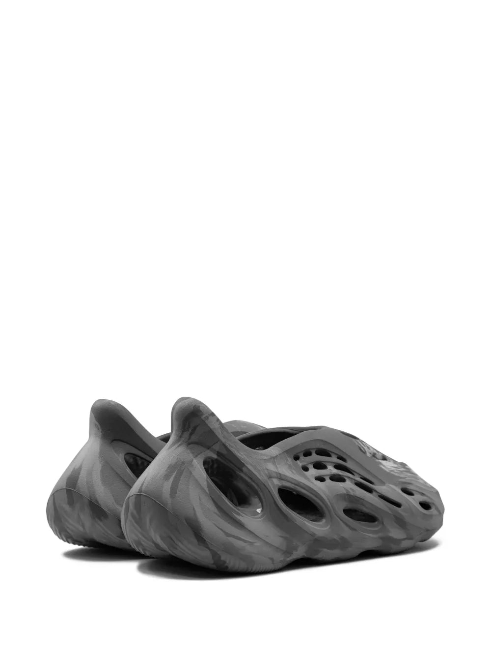 adidas Yeezy Foam Runner Cut-Out Sneakers — Mx Granite Grey — Size US M 10.5 - US W 12 — Detail View
