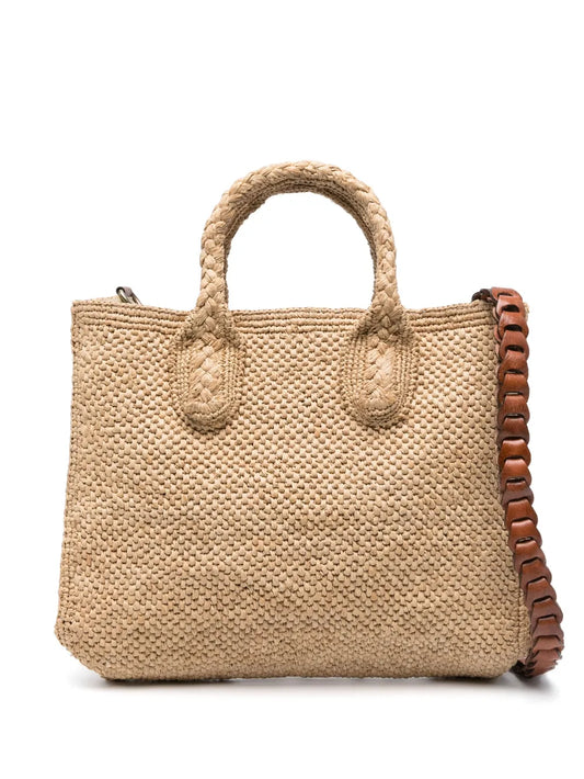 Ibeliv Rary Raffia Tote Bag — Same as shown — Size One Size — Front View