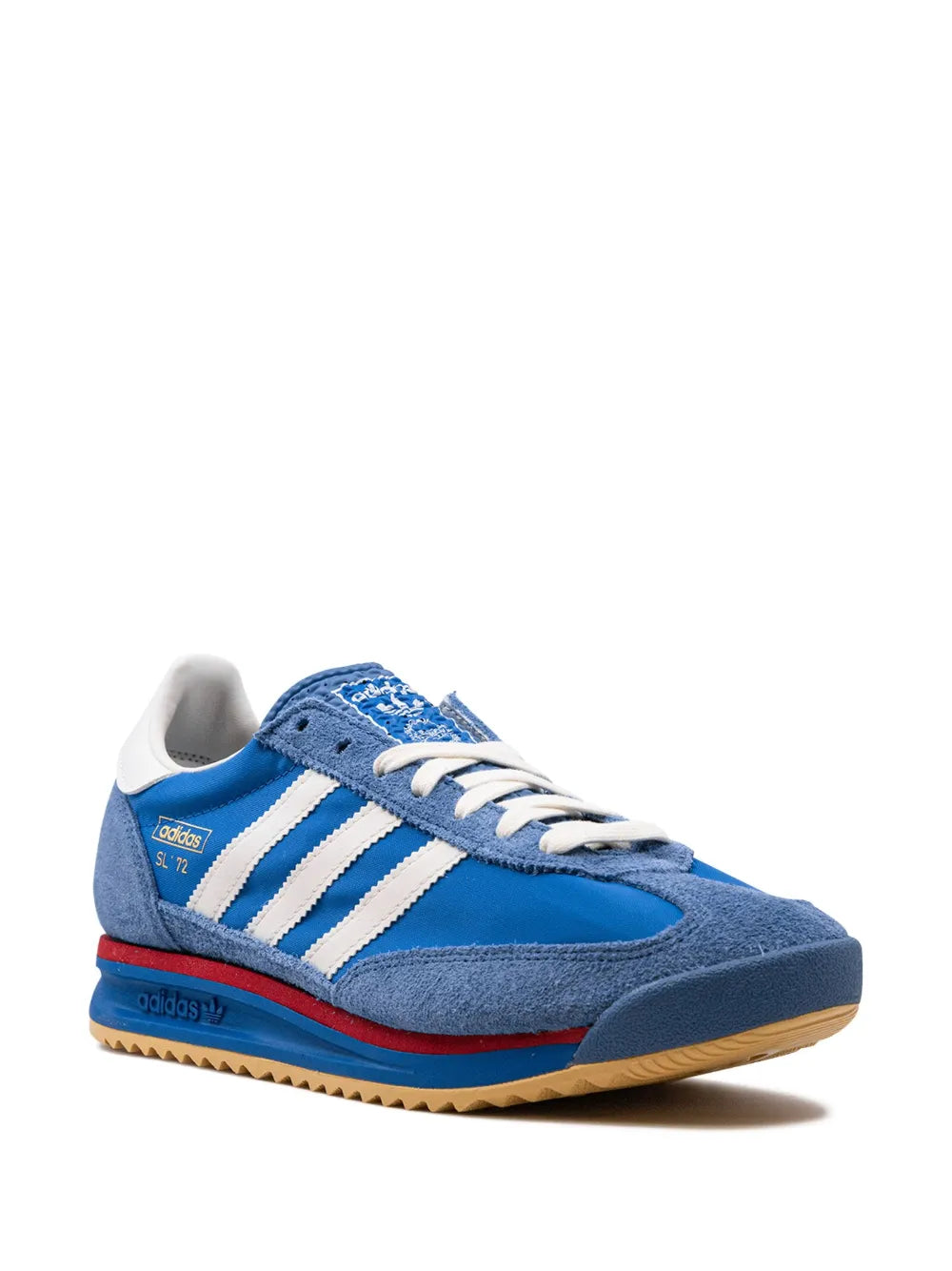 adidas Sl 72 Rs Xld Blue Scarlet Sneakers — Cyan Blue/White — Size US M 9 - US W 10.5 — Alternate View 7