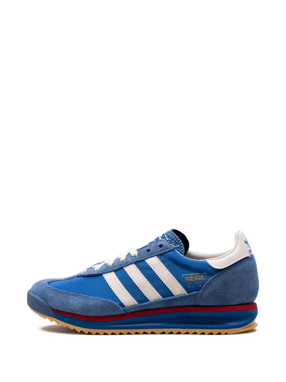 adidas Sl 72 Rs Xld Blue Scarlet Sneakers — Cyan Blue/White — Size US M 9 - US W 10.5 — Lifestyle View