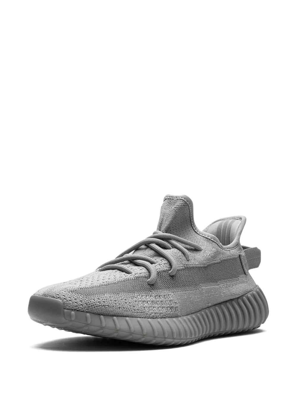 adidas Yeezy Boost 350 V2 Steel Grey Sneakers — Grey — Size US M 5.5 - US W 7 — Detail View