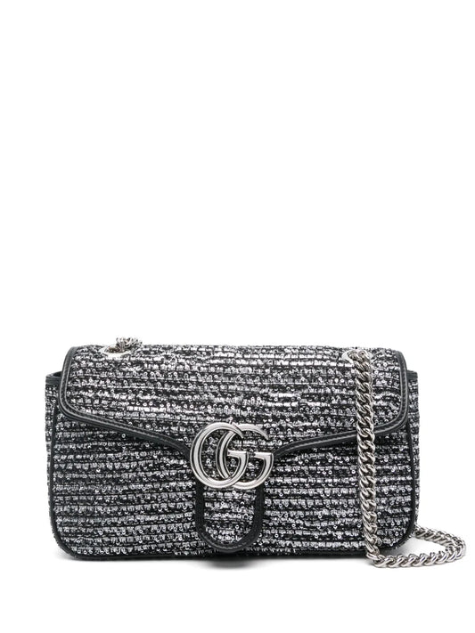 Gucci Small Gg Marmont Shoulder Bag — Same as shown — Size One Size — Front View