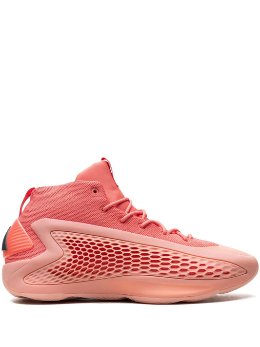 adidas Ae1 Coral Sneakers — Coral Pink — Size US M 7 - US W 8.5 — Front View