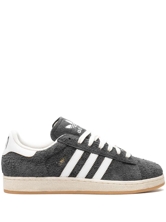 adidas Campus 2.0 Korn Suede Sneakers — Ash Grey/Off-White — Size US M 10.5 - US W 12 — Front View