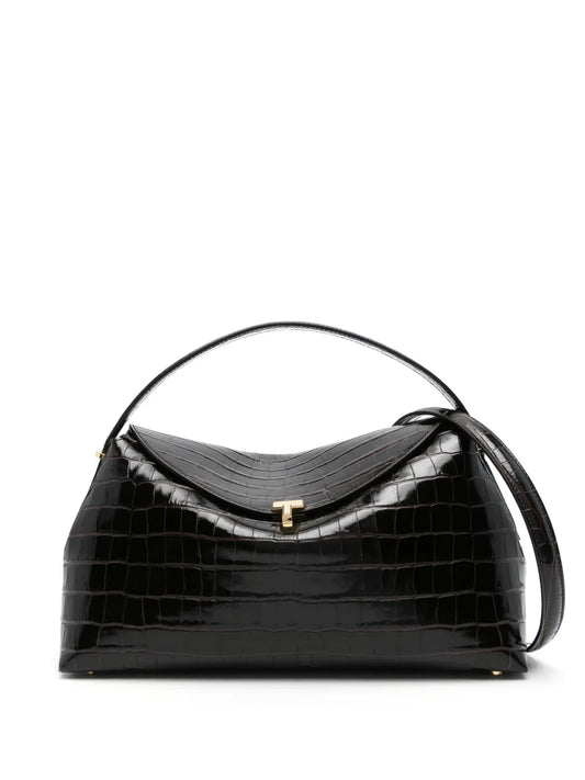 Toteme T Lock Top Handle Bag — Same as shown — Size One Size — Front View