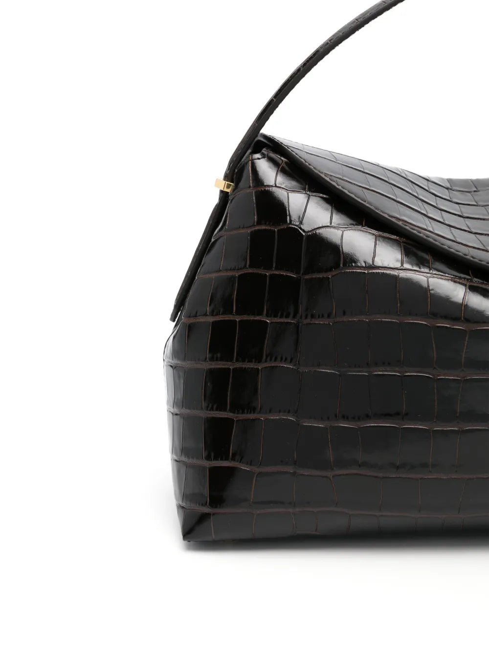 Toteme T Lock Top Handle Bag — Same as shown — Size One Size — Back View