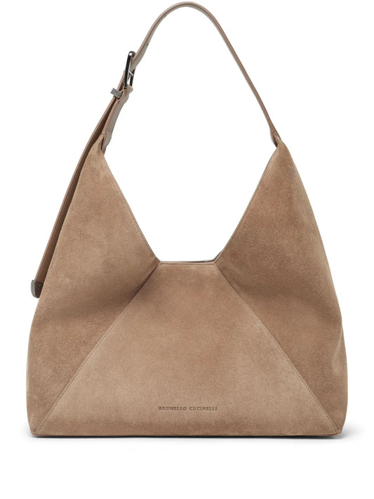 Brunello Cucinelli Bc Duo Suede Tote Bag — Same as shown — Size One Size — Front View
