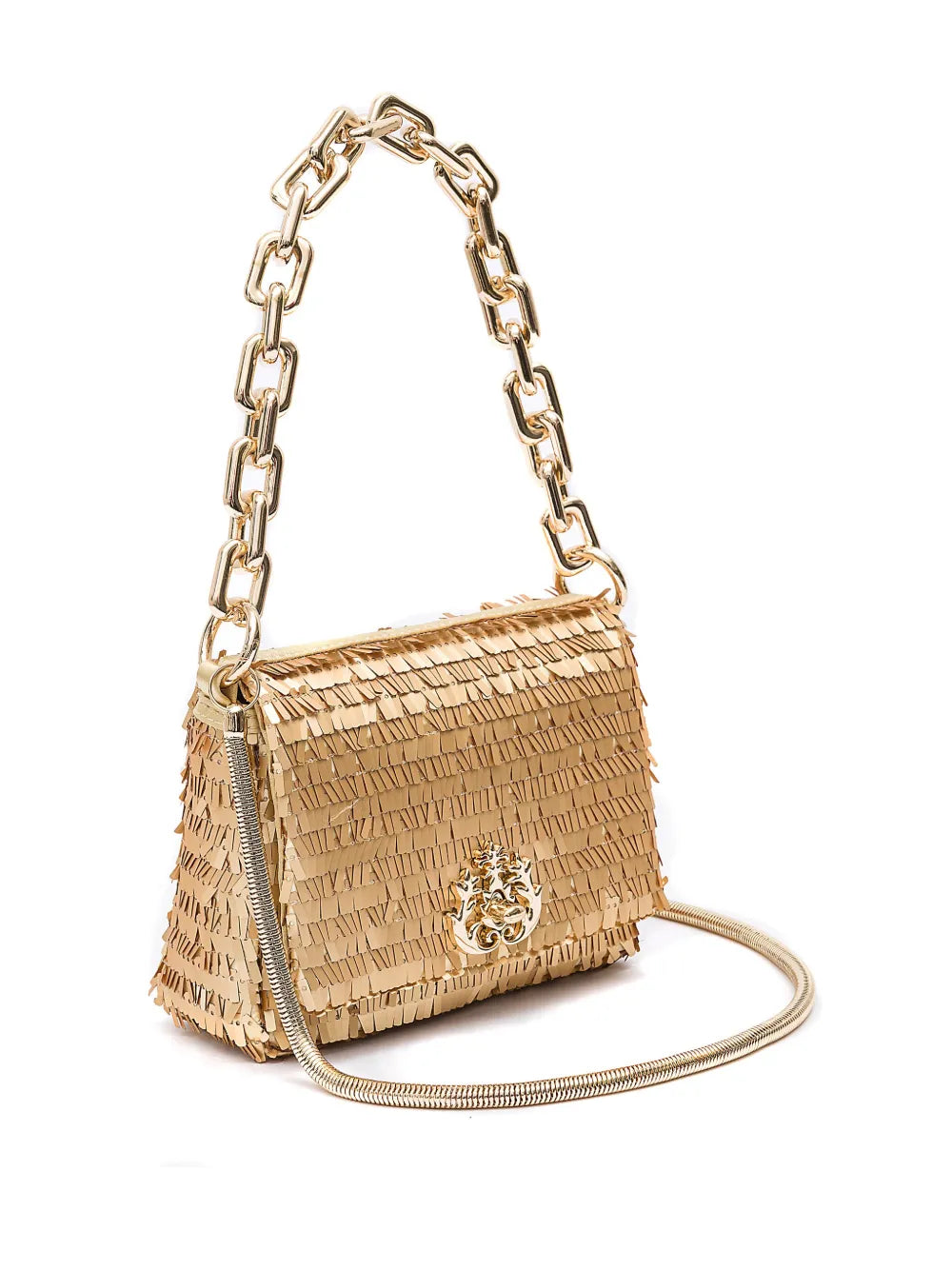 Isla Logo Plaque Shoulder Bag — Same as shown — Size One Size — Top View