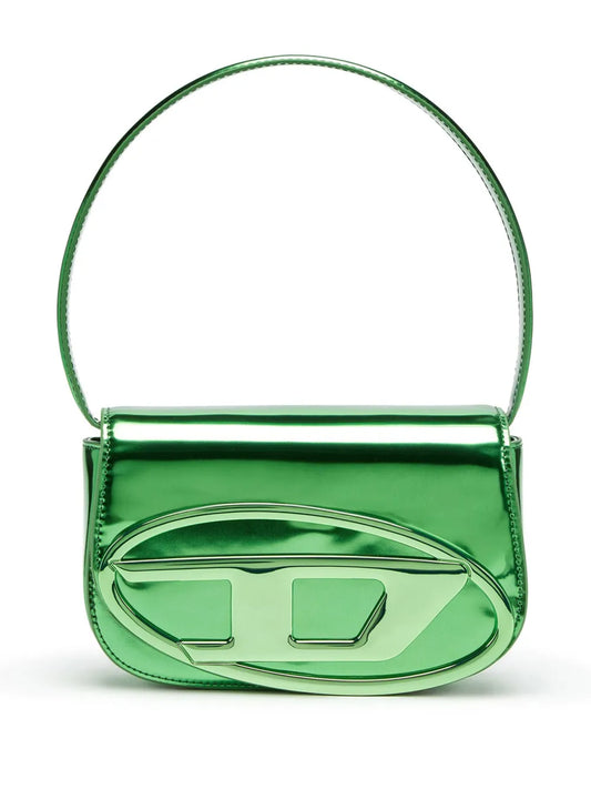 Diesel 1Dr Leather Shoulder Bag — Same as shown — Size One Size — Front View